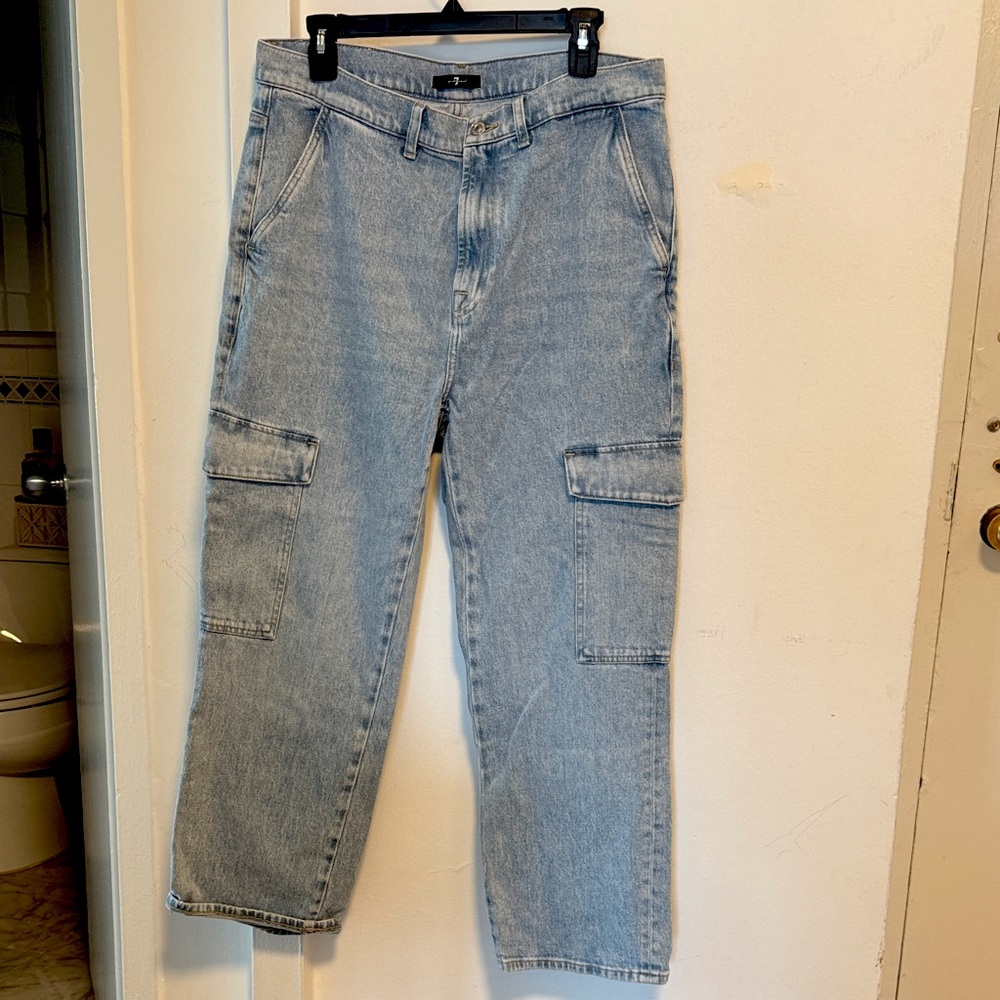 7 For All Mankind Light Denim Jeans